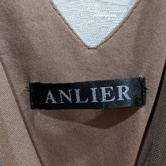 Vintage Peekaboo Lace Floral Beaded Empire Waist Chiffon Dress S Prom Balletcore - Picture 8 of 8